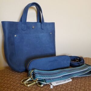 Portland Leather mini tote and accessories